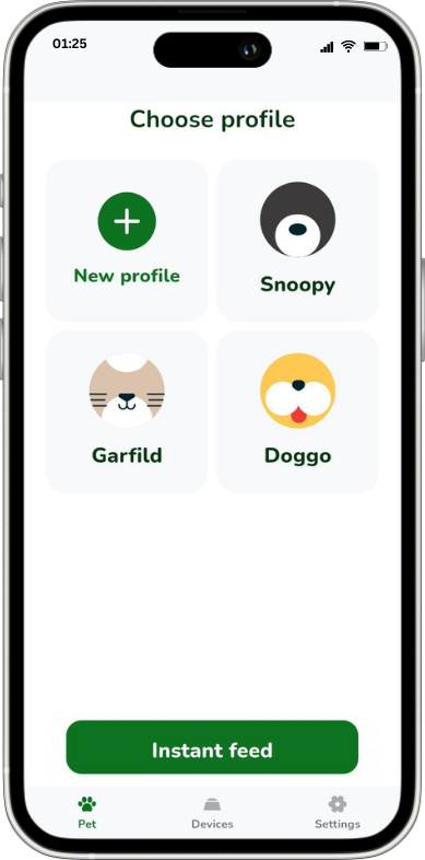 All your pets in one app